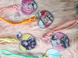 Waifus of Victory keychains