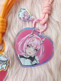 Waifus of Victory keychains