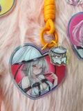 Waifus of Victory keychains