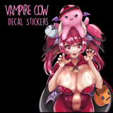 Vampire Cow Decal