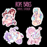 Rope Babes Vinyl stickers